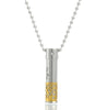 Men Necklace Stainless Steel Perfume Bottle